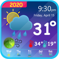 Weather Live Forecast & Clock Widget APK