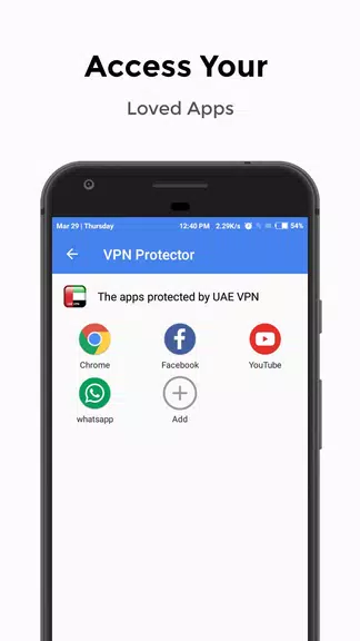 UAE VPN-Free unblock proxy Screenshot3