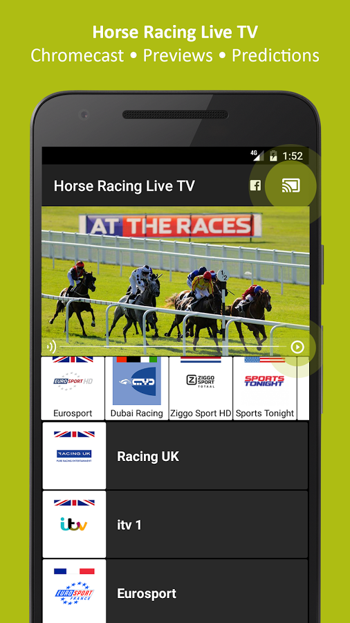 Horse Racing Live TV - Racing Television Screenshot1