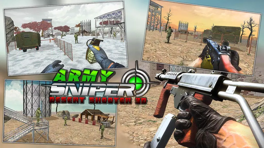 Army Sniper Desert 3D Shooter 2019 Screenshot3