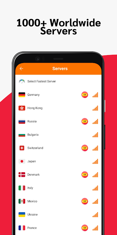 Rev VPN - Secure VPN Proxy Screenshot2