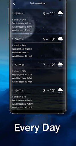 Weather Live Forecast & Clock Widget Screenshot2