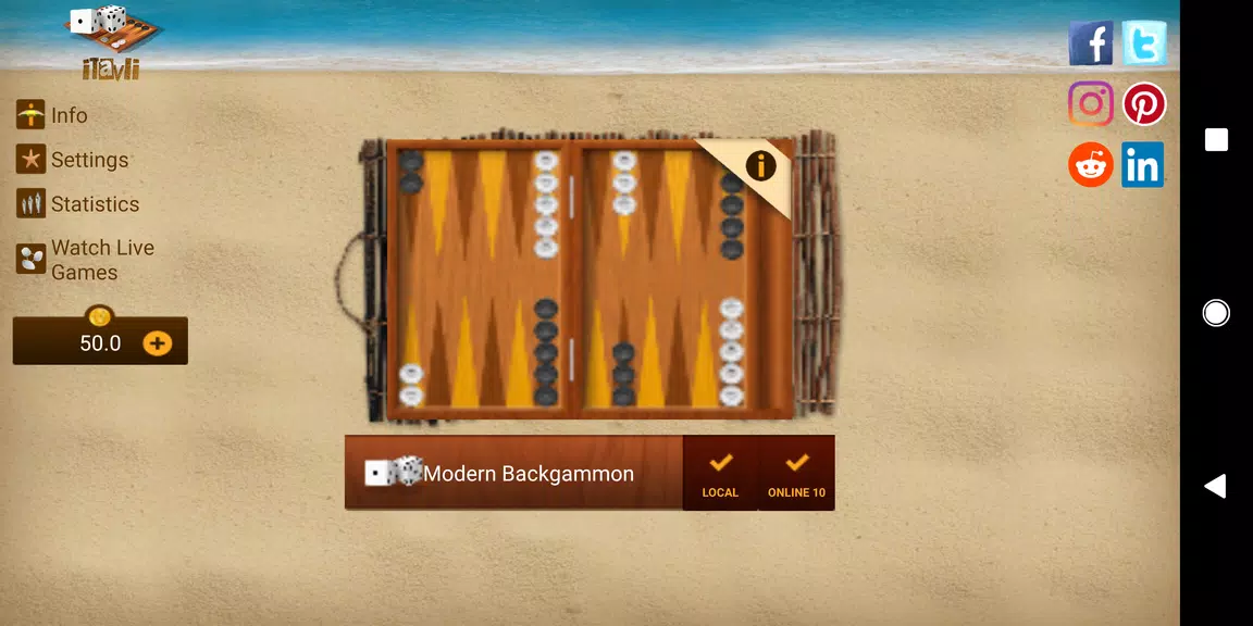 iTavli-All Backgammon games Screenshot1