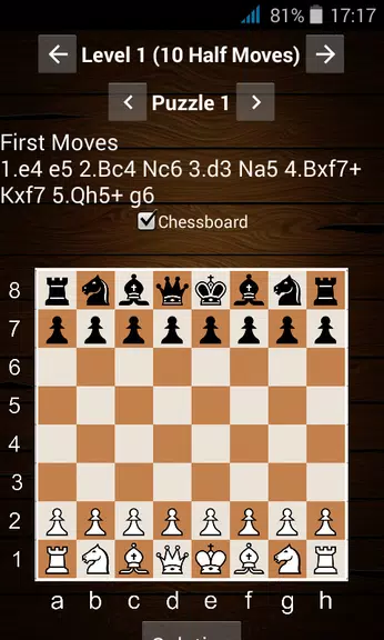 Blindfold Chess Training - Cla Screenshot2