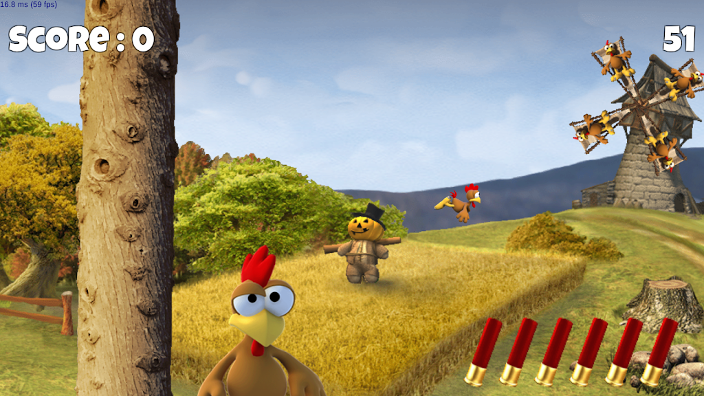 Moorhuhn - Crazy Chicken Remake Mod Screenshot2