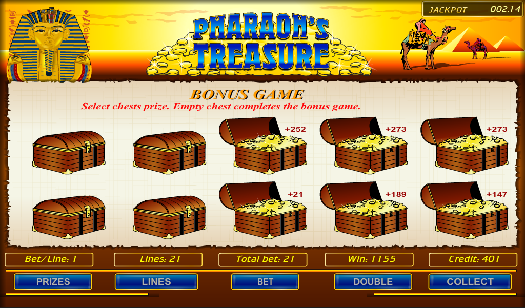 Pharaoh's Treasure Screenshot4