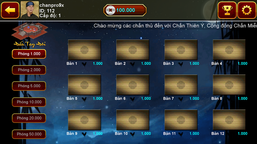 Chắn Thiên Ý - Chắn Dân Gian Screenshot1