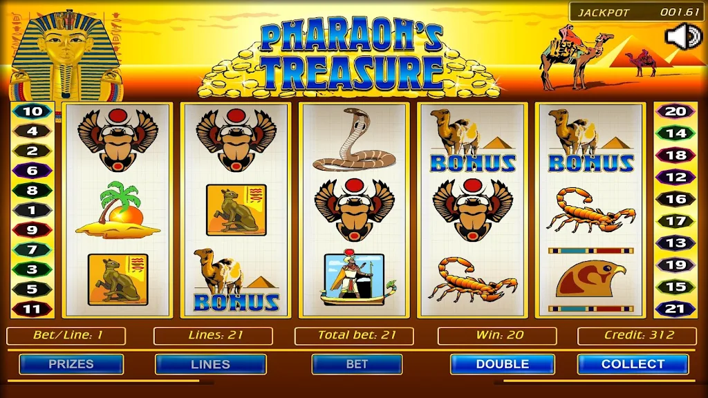 Pharaoh's Treasure Screenshot1