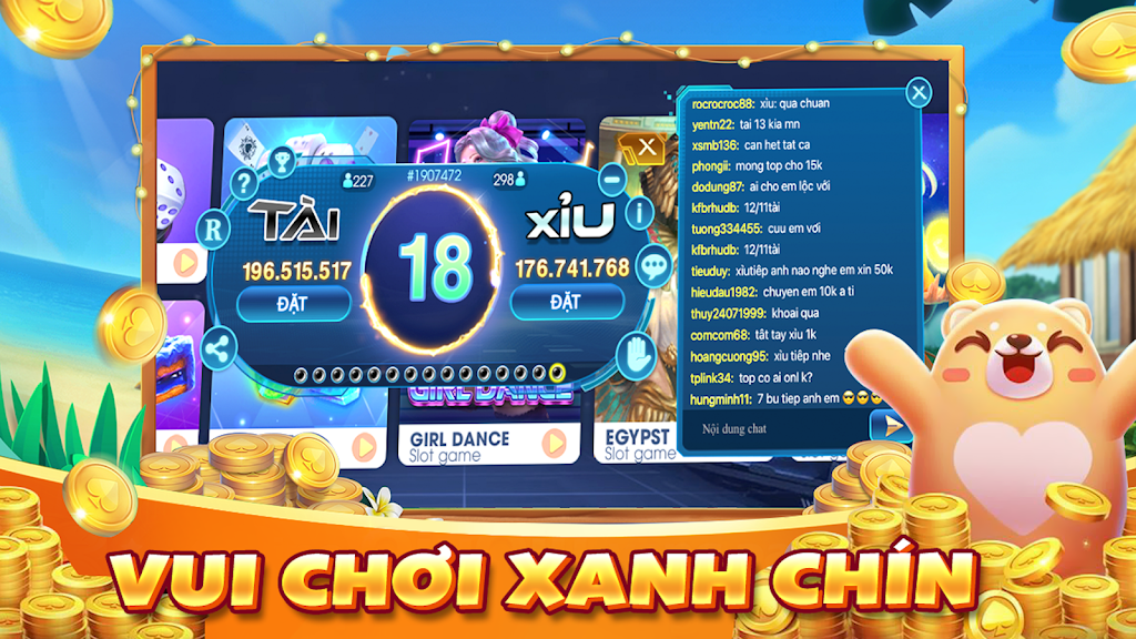 Donclub Tài Xỉu – Xóc Đĩa Screenshot1