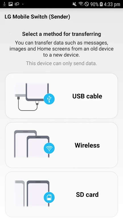 LG Mobile Switch (will closed) Screenshot4