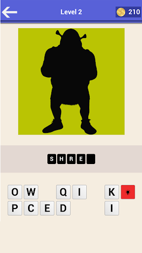 Guess the Shadow Quiz Game - Characters Trivia Screenshot3