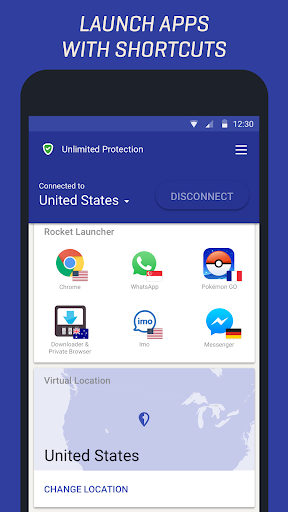 Rocket VPN Free – Internet Freedom VPN Proxy Screenshot2