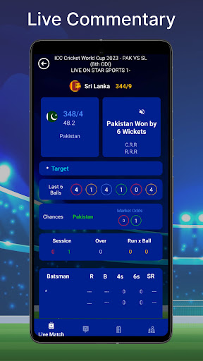 Live Cricket TV WorldCup 2023 Screenshot4