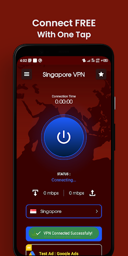 Singapore VPN : SG VPN Secure Screenshot3