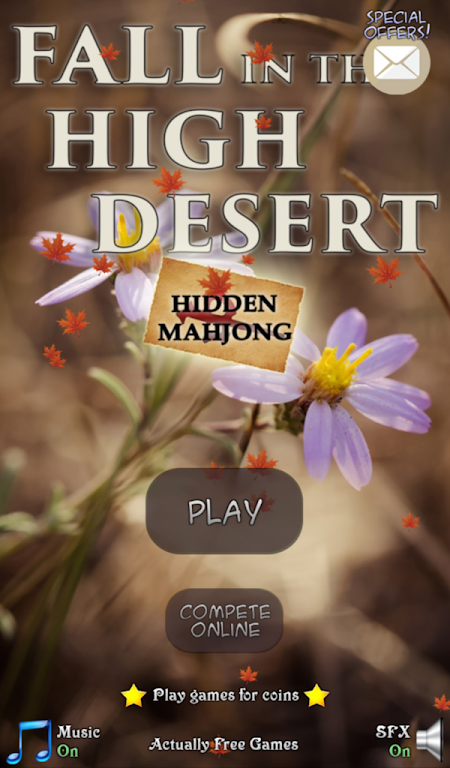 Hidden Mahjong: Desert Fall Screenshot1