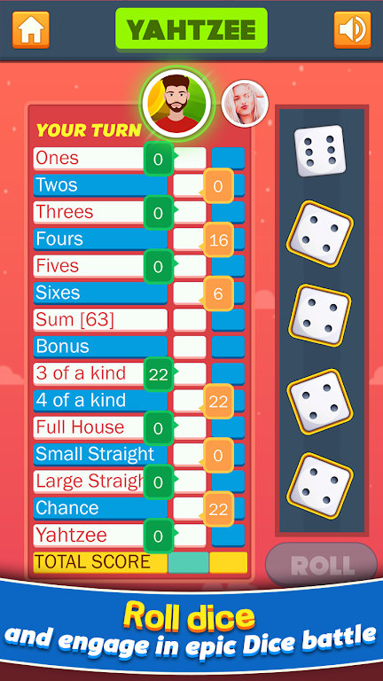 Yahtzee Dice Screenshot2