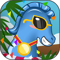 flag seahorse - Horse Race, horse racing, gaming folk APK