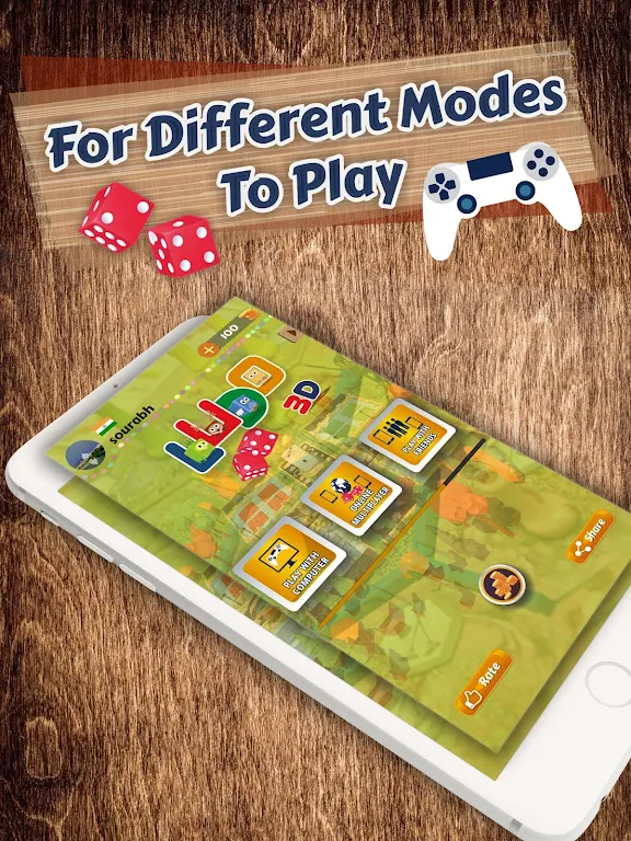 Ludo 3D Game Screenshot1