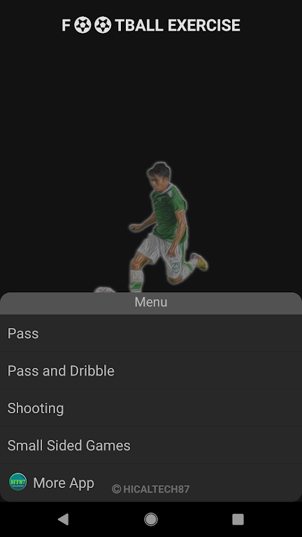 Football Exercise Screenshot1