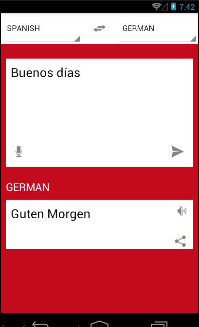 Tradutor de Español a Ingles Screenshot1