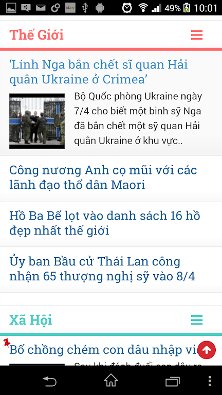 XaLuan Doc Bao Moi Tin Tuc 24h Screenshot4