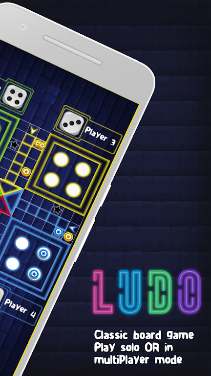 Glow ludo - Dice game Screenshot2