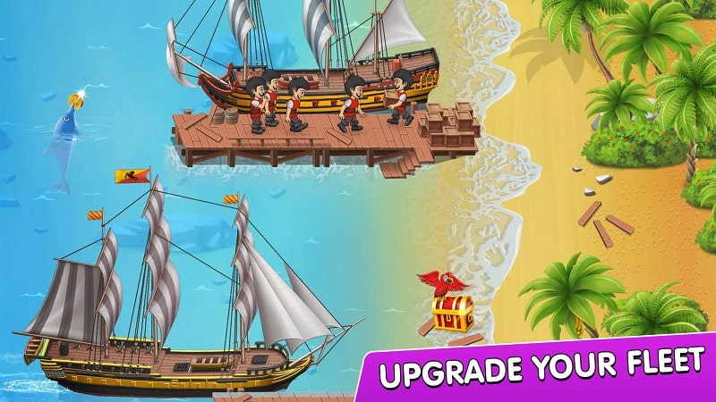 Pocket Ships Tap Tycoon Screenshot1