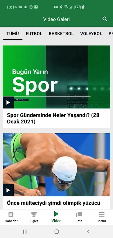 NTV Spor - Sporun Adresi Screenshot3