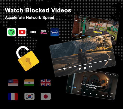 Quickshield VPN: Speed booster Screenshot3