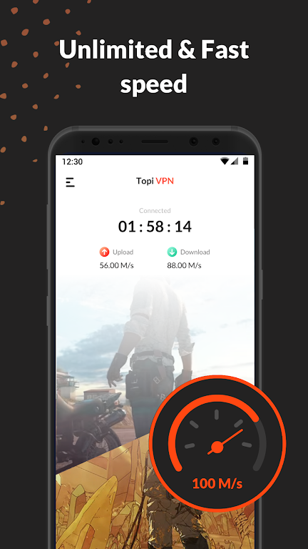 Topi VPN - Fast & Safe VPN Screenshot2