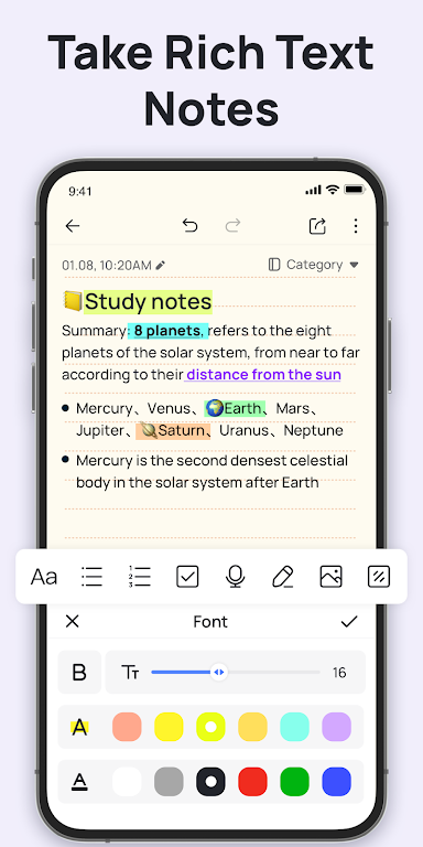 Mind Notes: Note-Taking Apps Mod Screenshot3