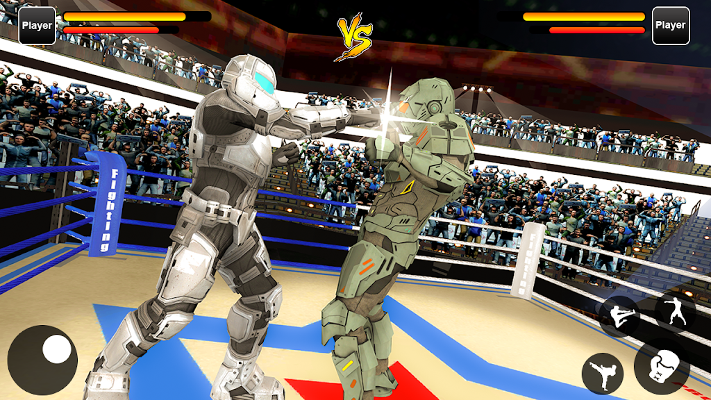 Robot Ring Fighting Real Robot VS Superhero Robot Screenshot1