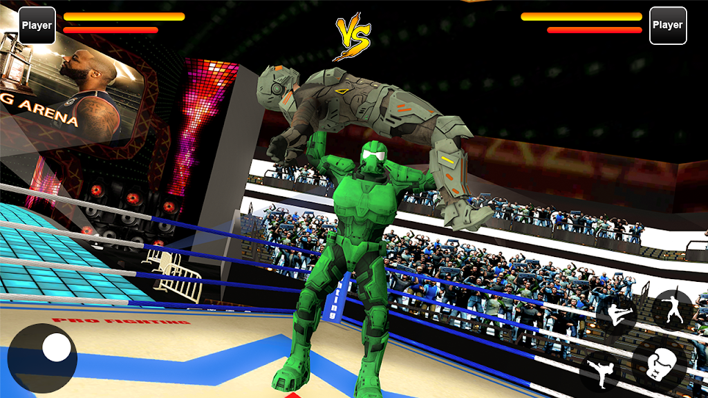 Robot Ring Fighting Real Robot VS Superhero Robot Screenshot3