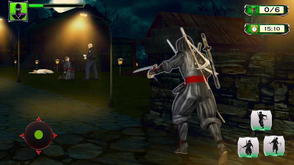 Ninja Hero Assassin Samurai Pirate Fight Shadow Screenshot3