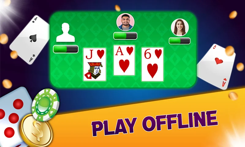 Call break offline card game Screenshot2