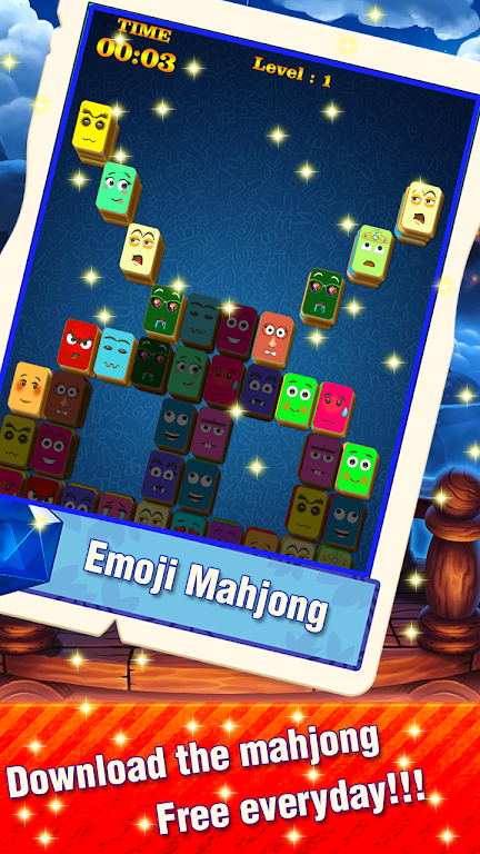 Emoji Mahjong Screenshot1