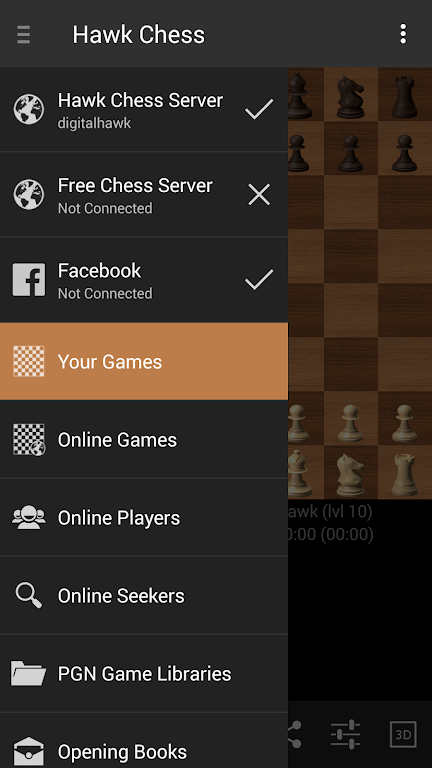 Hawk Chess Free Screenshot2