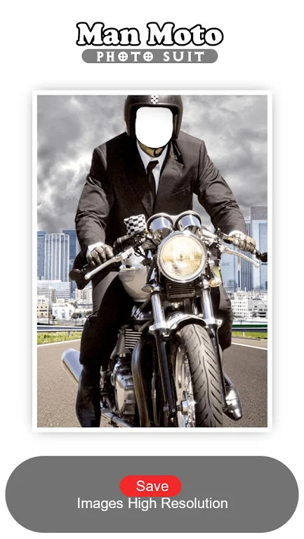 Man Bike Photo Suit Editor Screenshot4