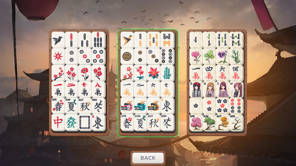 Mahjong Sakura - Oriental Mahjong Screenshot2