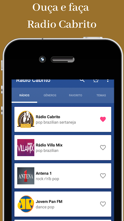 Radio Cabrito Estação Sertaneja Brazil Screenshot1