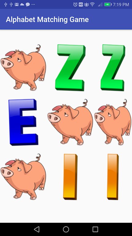 ABC Alphabet Card Match Game Kid Screenshot2