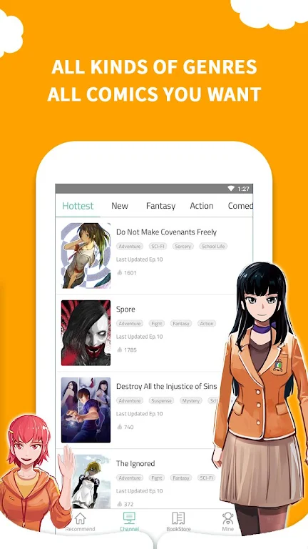 Mobile Comics Screenshot3