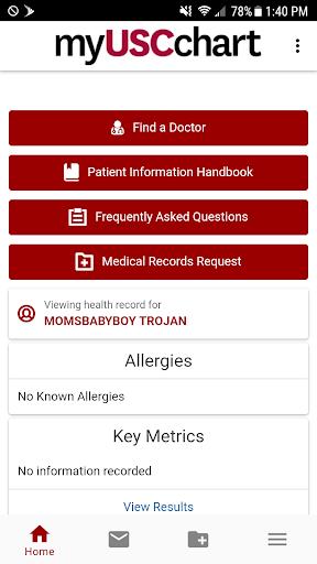 myUSCchart Screenshot1