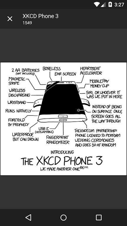 Blip for xkcd Screenshot2