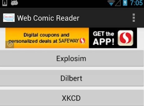 Web Comic Reader by RobJohnson Screenshot1