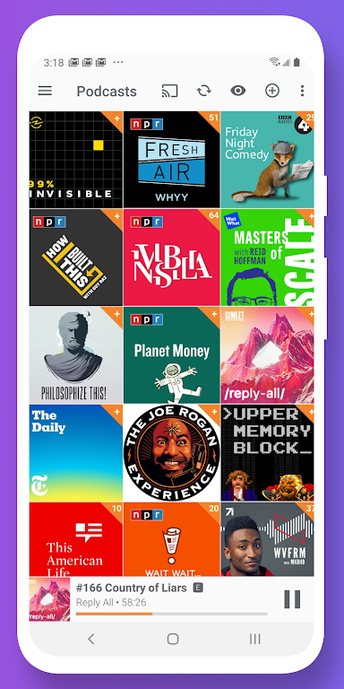 Podcast Addict: Podcast Player Mod Screenshot4