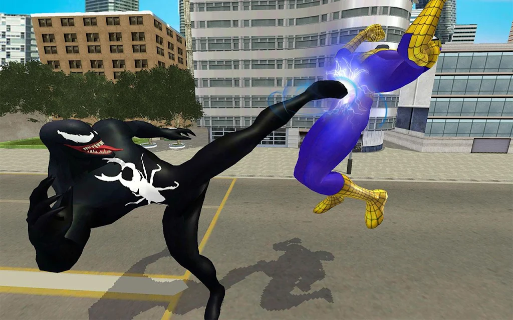 Dark Spider Venom City Battle Screenshot3