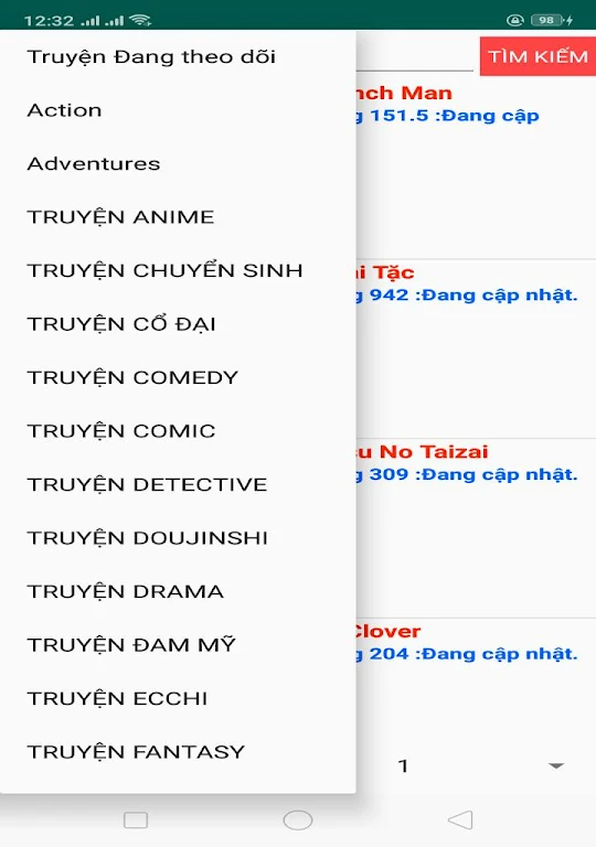 Truyen tranh online 2.0 Screenshot2