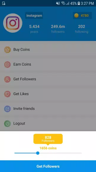 Get followers - Real Followers and likes Screenshot4