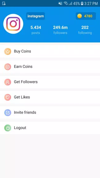 Get followers - Real Followers and likes Screenshot1